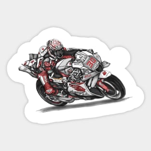 Drawing/Sketching MotoGP Team No 30 Sticker